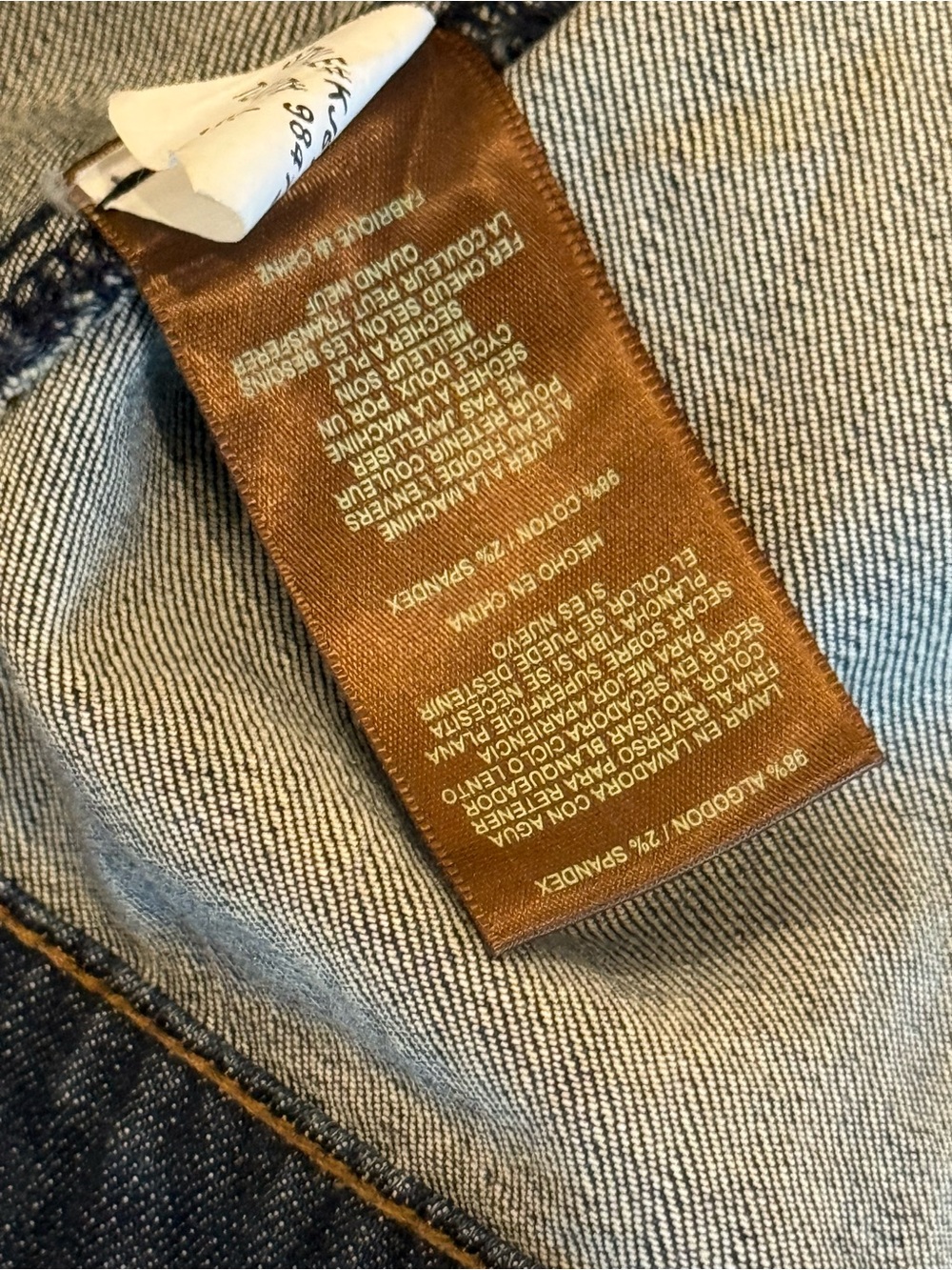 Kut from the Kloth Medium Blue Denim Jacket - Picture 5 of 7